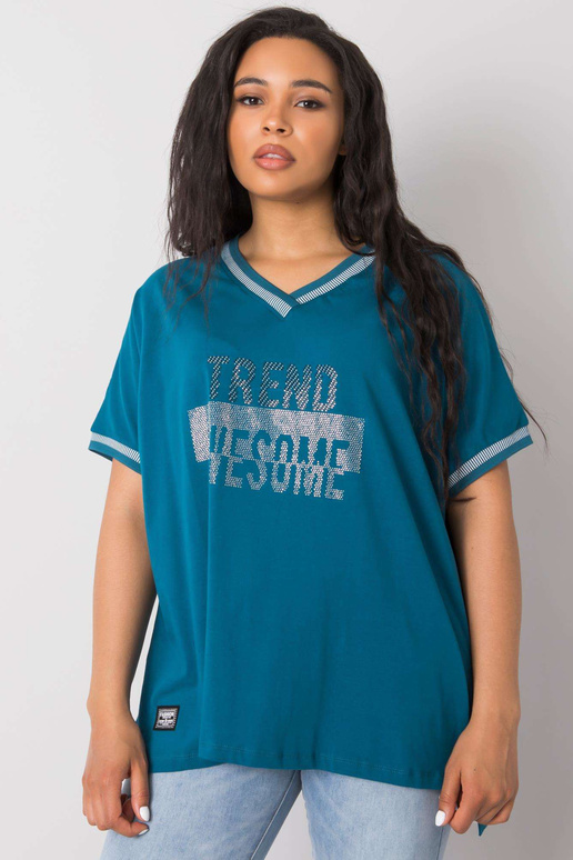 Halenka Maritime plus size s nášivkou...