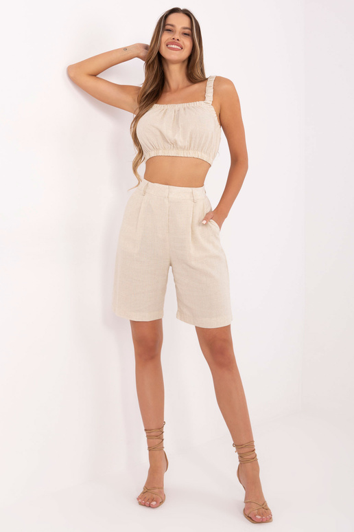 Béžový ležérní komplet Suzzy RUE PARIS