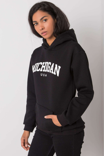 Černá mikina s kapucí... 2