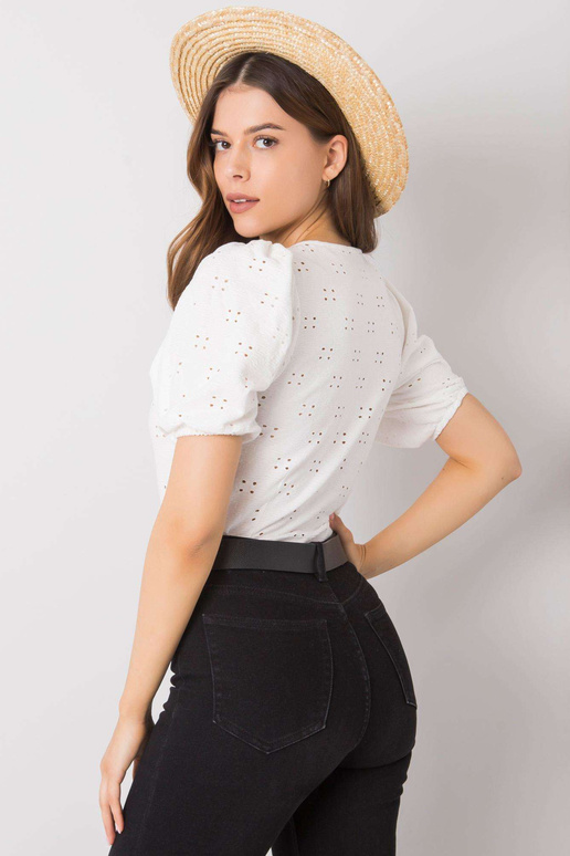 Bílá ležérní halenka Ysabel RUE PARIS