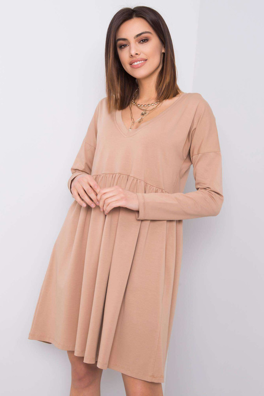 Velbloudí šaty Brooke RUE PARIS