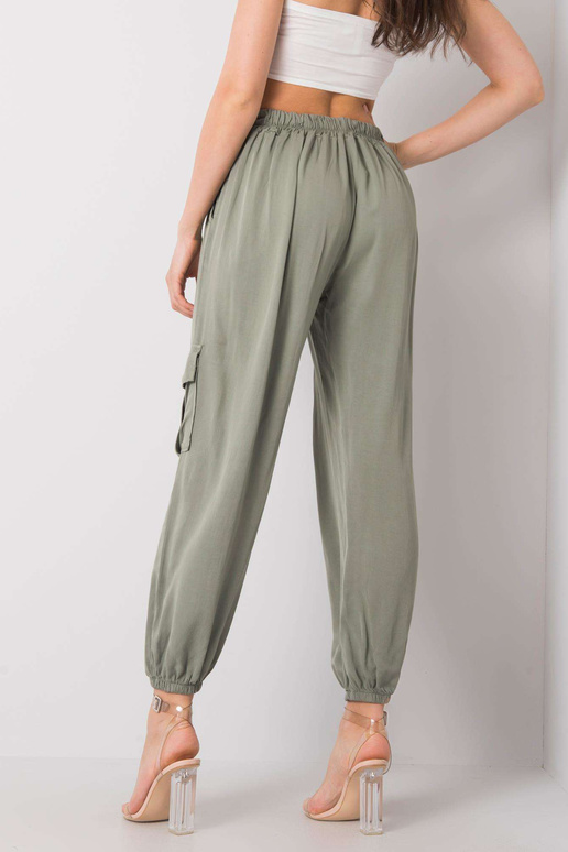 Khaki kalhoty Lorrita OCH BELLA