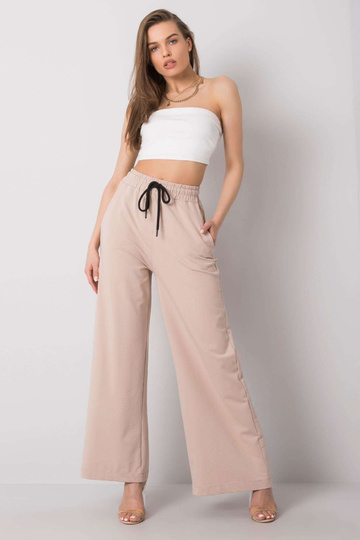 Béžové tepláky Abril 2