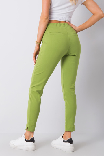 Světle zelené kalhoty Nina 2