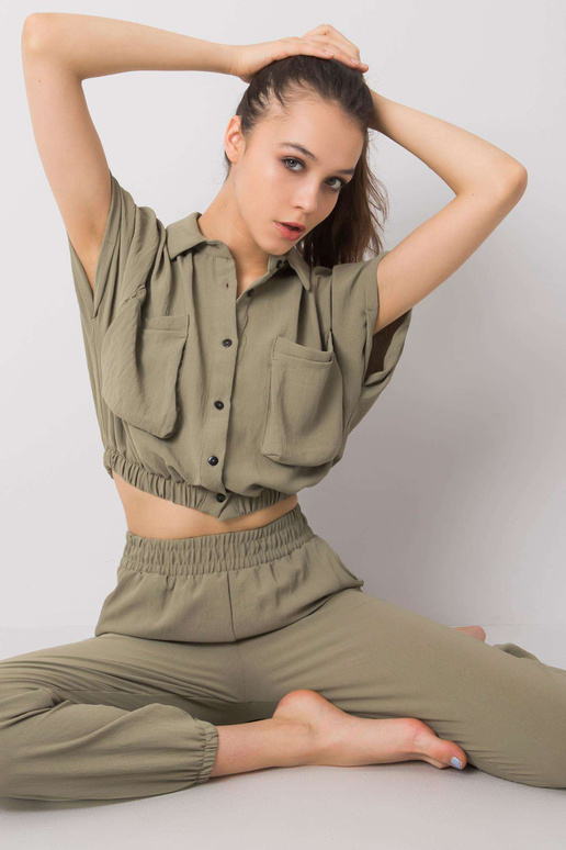 Khaki set Janis RUE PARIS