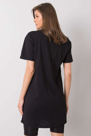 Černá tunika s potiskem...