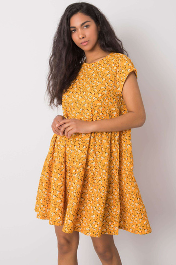 Žluté oversized šaty Eve STITCH & SOUL 2