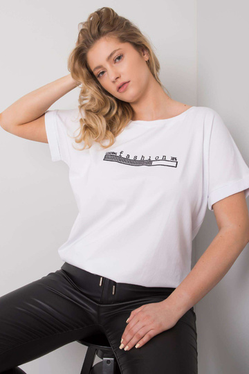 Bílá nadměrná halenka Mavis