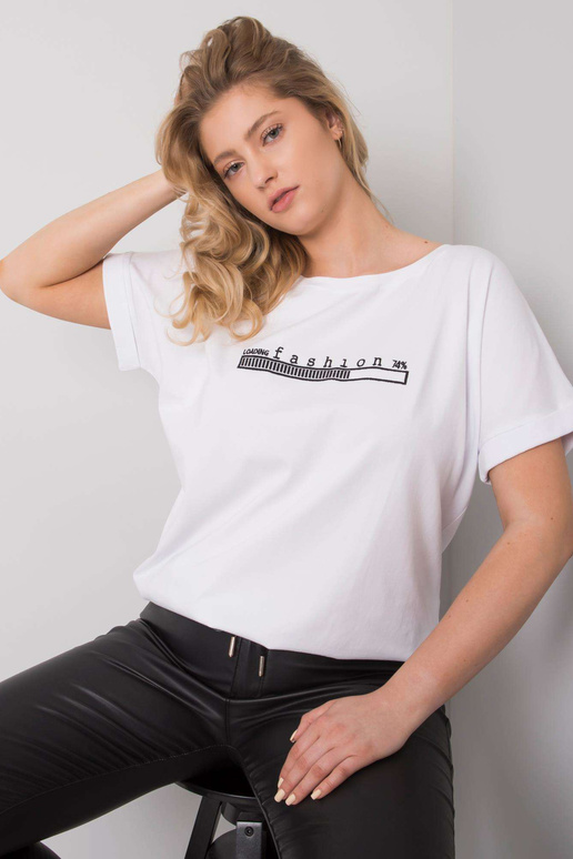 Bílá nadměrná halenka Mavis