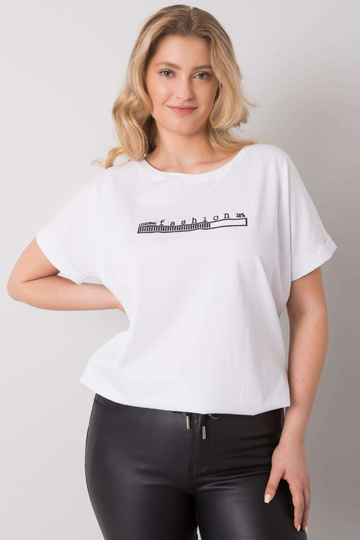 Bílá nadměrná halenka Mavis 2