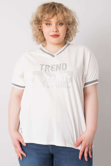 Bílá nadměrná halenka s... 2