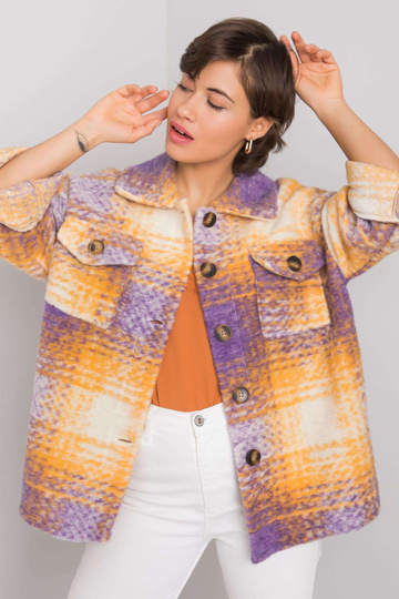 Fialová a žlutá košile Soleil 2