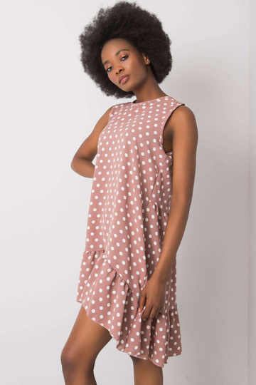 Špinavé růžové puntíkované...