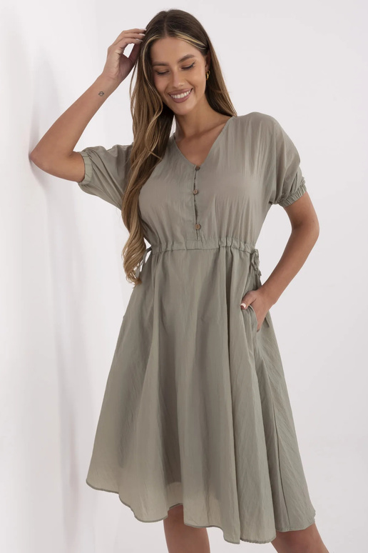 Khaki šaty Kaia RUE PARIS