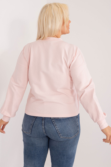 Světle růžová mikina větší... 2