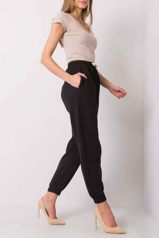 Černé tepláky Anette YOU NEKNOW ME