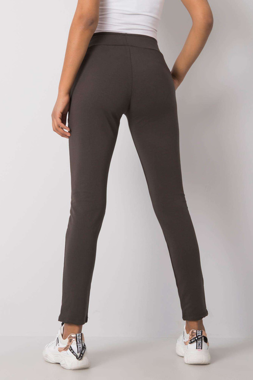 Tmavé khaki kalhoty Cynthia