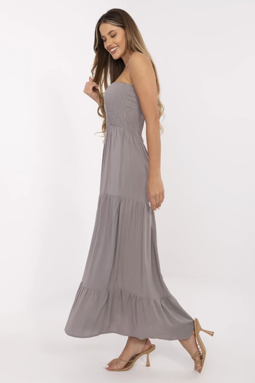 Šedé maxi šaty Giuseppina...