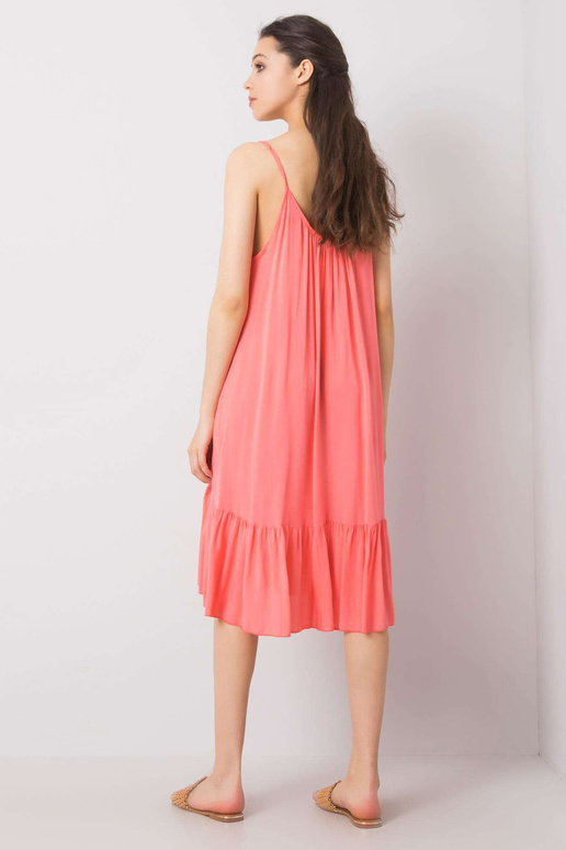 Madilyn OCH BELLA Coral Ruffle šaty