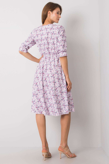 Zářivě fialové květinové...