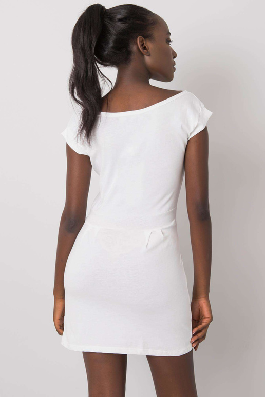 Bílé šaty Letitia DO NOT KNOW ME