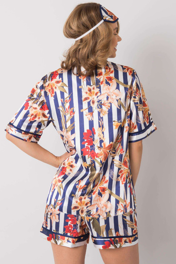 Pyžamo s bílým a tmavě...