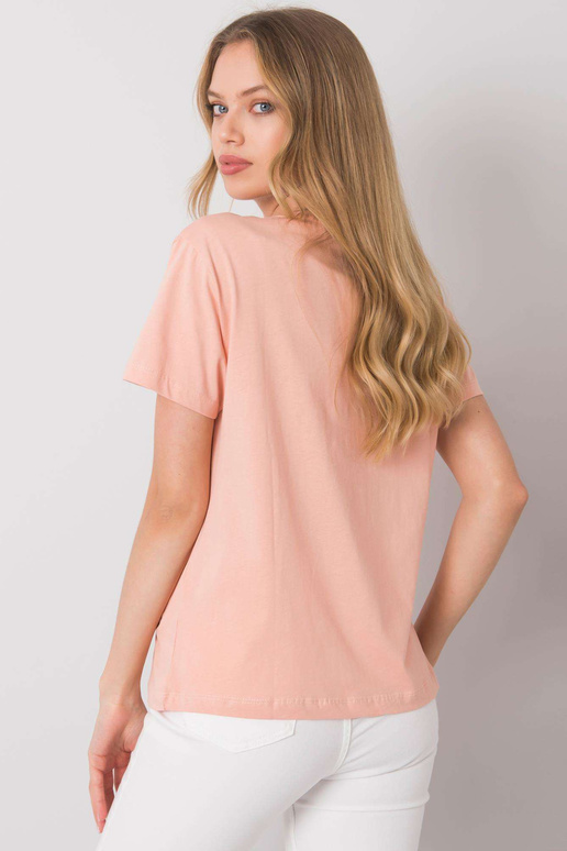 Lososové tričko s potiskem od Sollyho Lososové tričko s potiskem od Sollyho