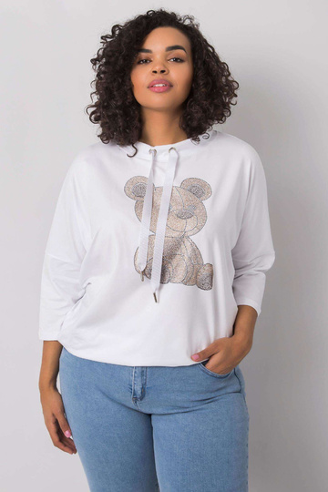 Aurea bílá bavlněná halenka 2