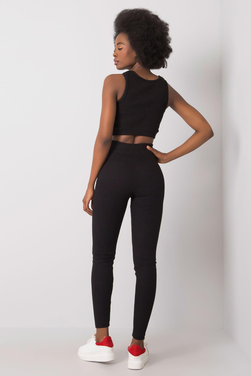 Černý sportovní set Hailie FOR FITNESS Černý sportovní set Hailie FOR FITNESS