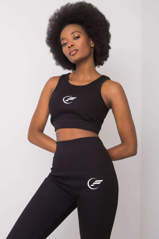 Černý sportovní set Hailie FOR FITNESS Černý sportovní set Hailie FOR FITNESS