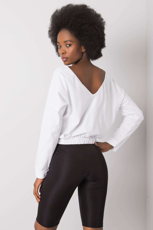 Bílá bavlněná halenka Jaycee RUE PARIS