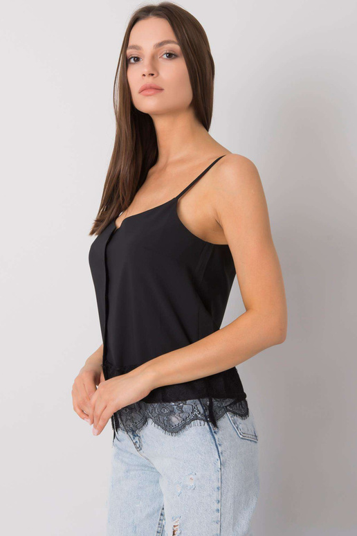 Černý top Aldonne