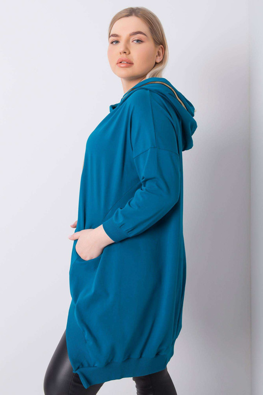 Fantasy mikina s kapucí Marine Plus Size