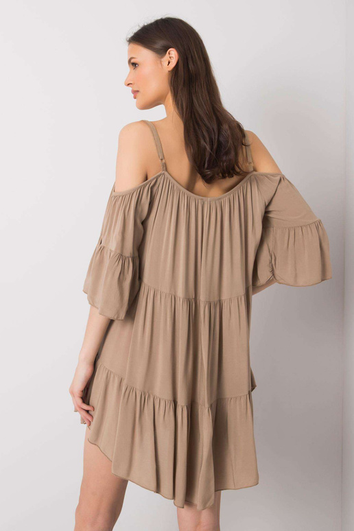 Velbloudí šaty Veronique OH BELLA Velbloudí šaty Veronique OH BELLA