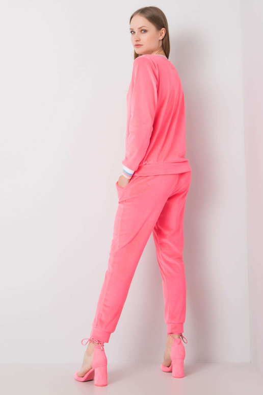 Růžový sametový set Esti RUE PARIS