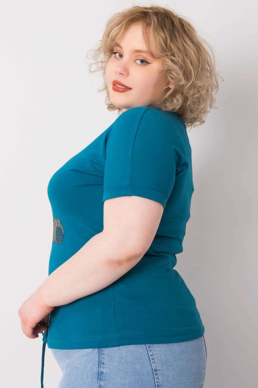 Nadměrná mořská halenka s kamínky Luce