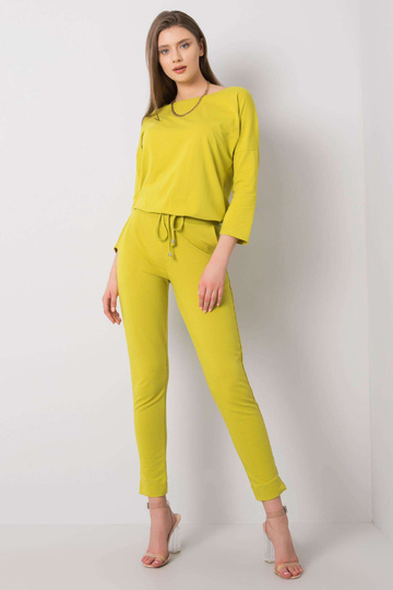 Světle zelené kalhoty Nina