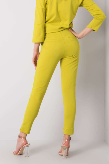 Světle zelené kalhoty Nina 2