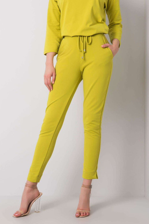 Světle zelené kalhoty Nina