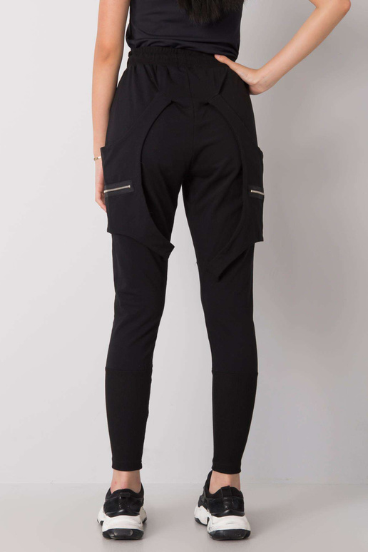 Černé tepláky Megan