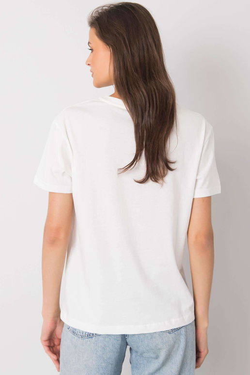 Ecru tričko s potiskem Solly Ecru tričko s potiskem Solly