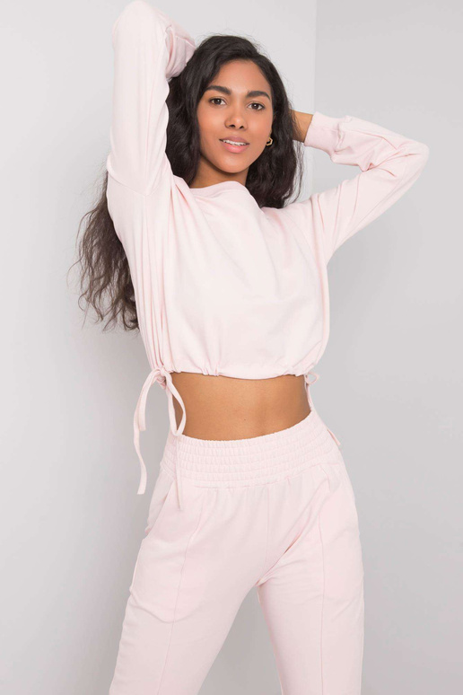 Světle růžový ležérní set Laila RUE...