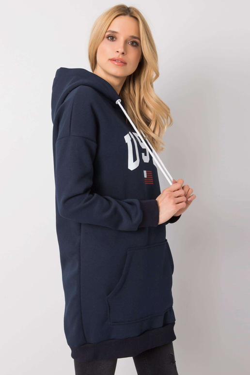 Námořnická modrá klokaní mikina Yetty...