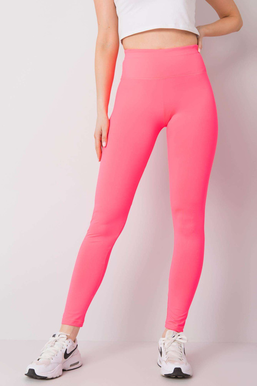 Fluo růžové sportovní legíny Leffy