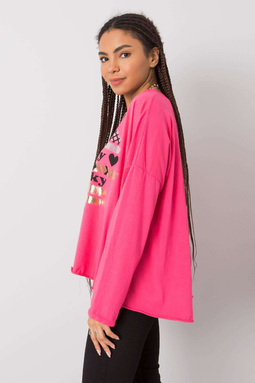 Růžová halenka s dlouhým... 2