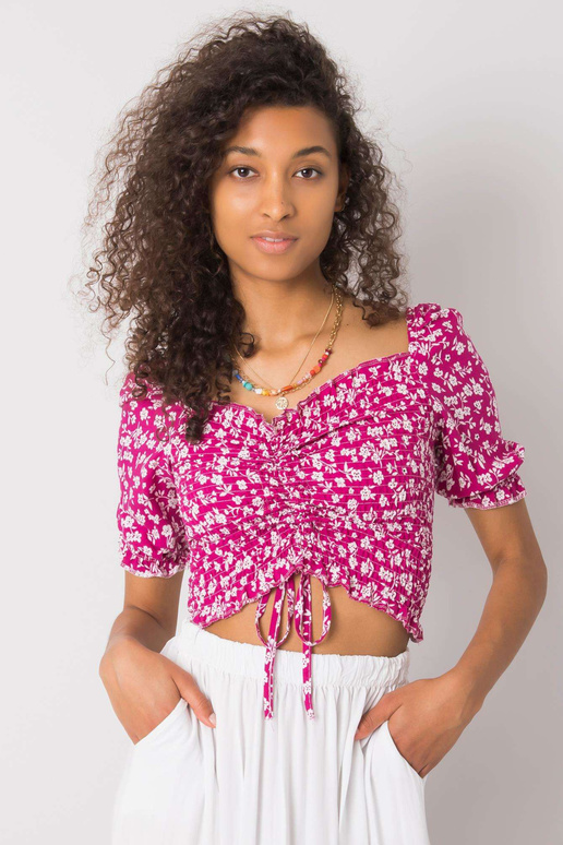 Fuchsiová halenka Dinah RUE PARIS