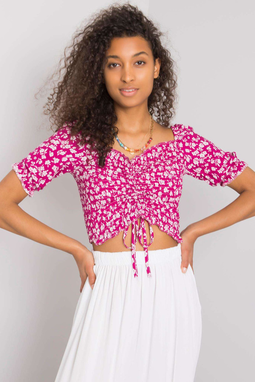 Fuchsiová halenka Dinah RUE PARIS