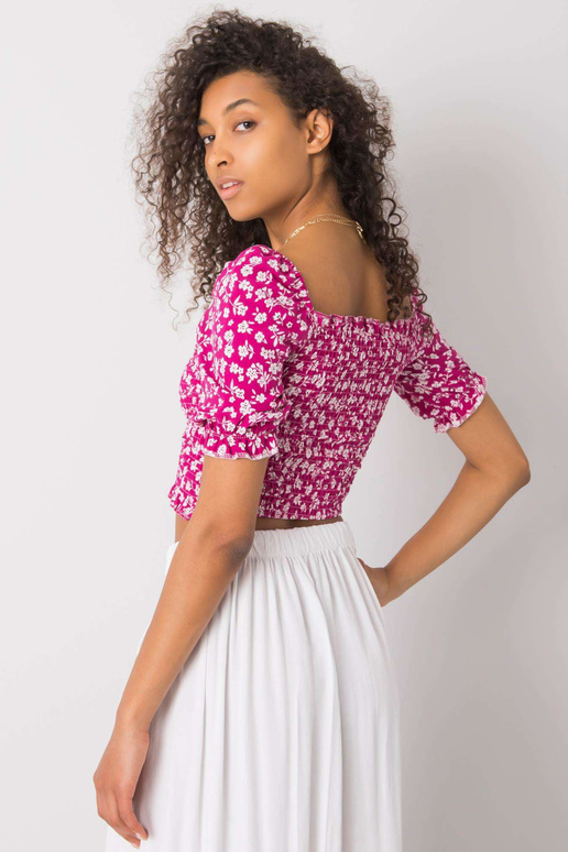 Fuchsiová halenka Dinah RUE PARIS