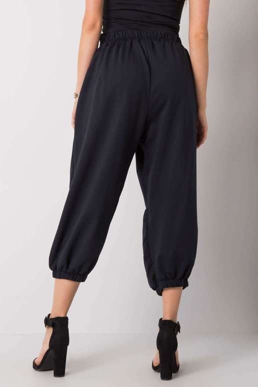 Tmavě modré tepláky Ferro Wide Leg