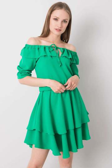 Zelené šaty Bella RUE PARIS